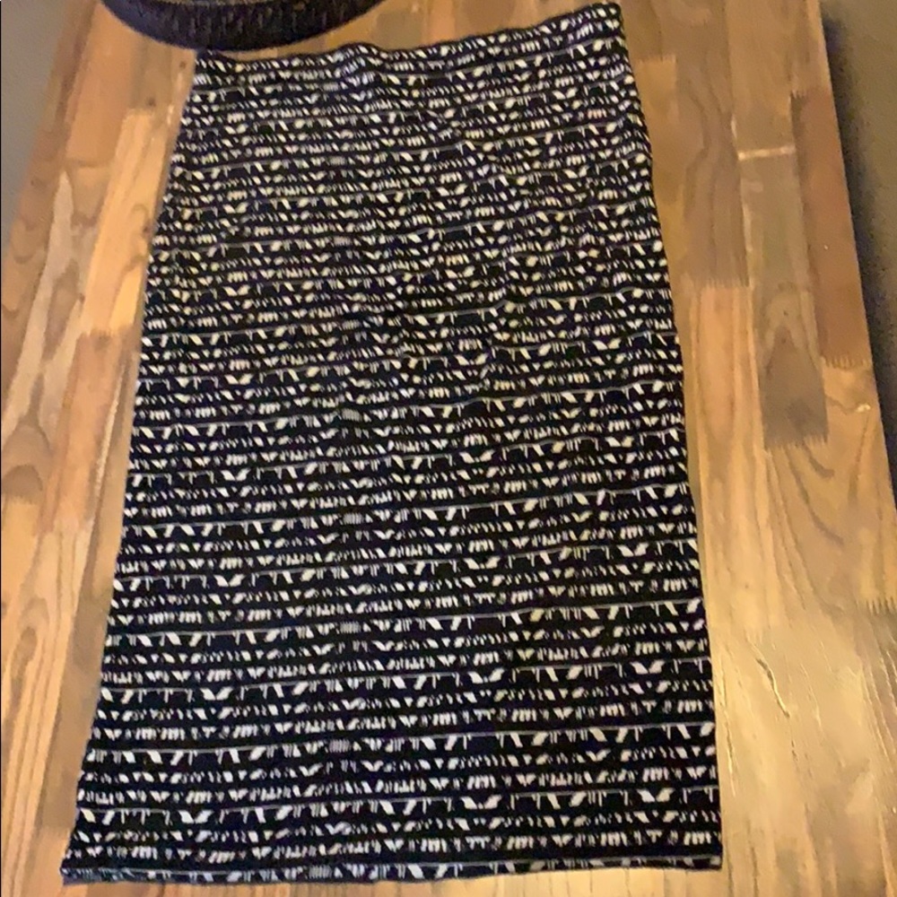 pencil maxi skirt